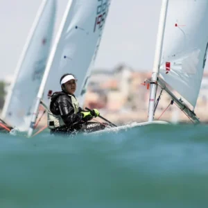 2016 in Bahía de Cadiz, SPAIN - MAY 14: X during Copa de España Laser at Cadiz. (Photo by Jesus DYañez for dymag.es)