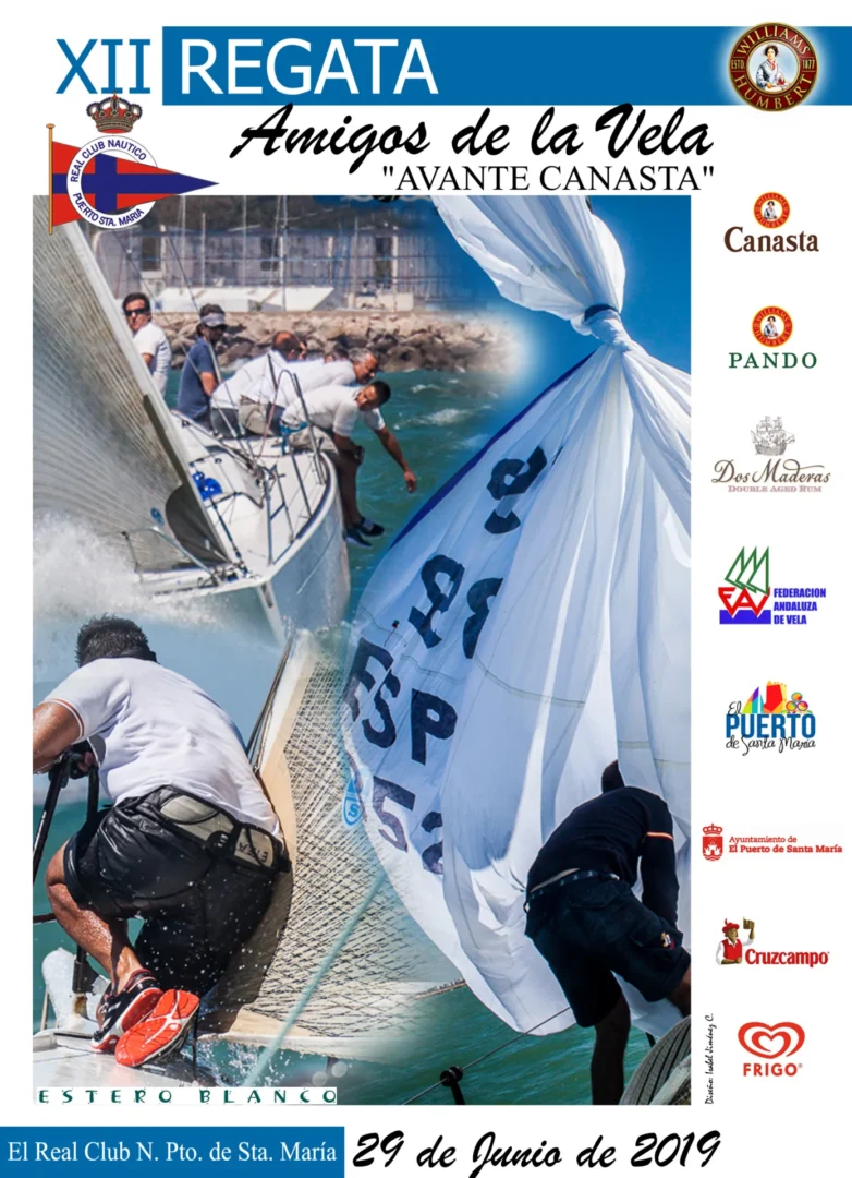 Cartel Regata Amigos De La Vela