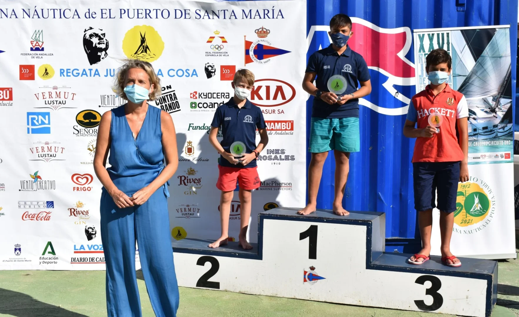 Podio Masculino Sub 13 Optimist