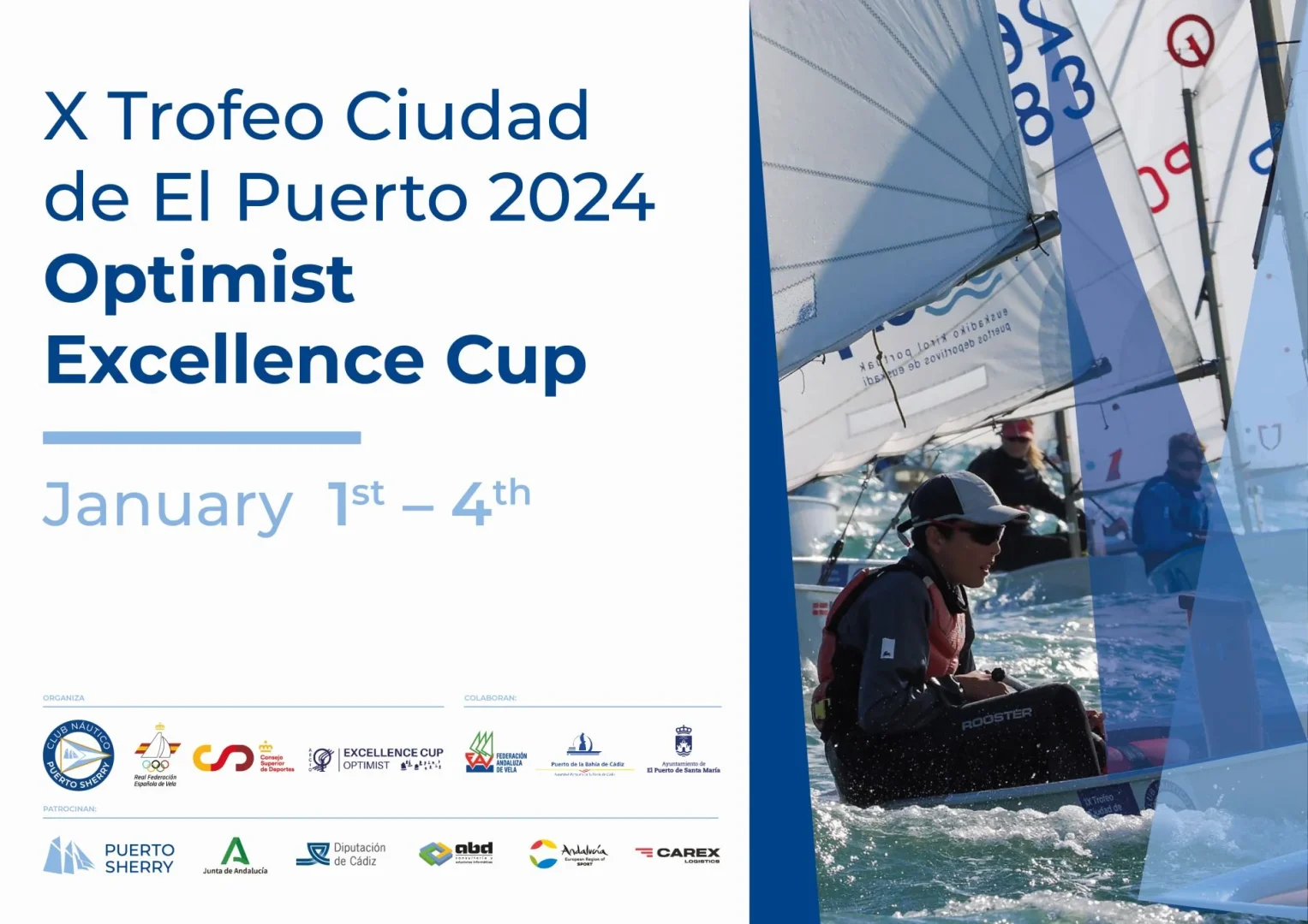 Aaff X Trofeo Ciudad De El Puerto 2024 Optimist Excellence Cup A4 Horiz V3
