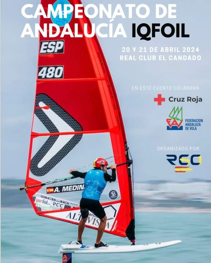 Cartel Campeonato De Andalucia De Iqfoil