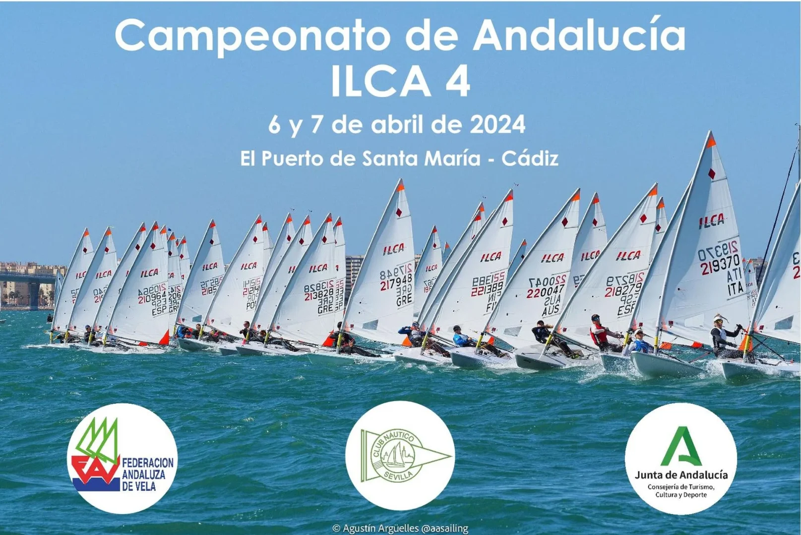 Cartel Campeonato De Andalucia De Ilca 4 1