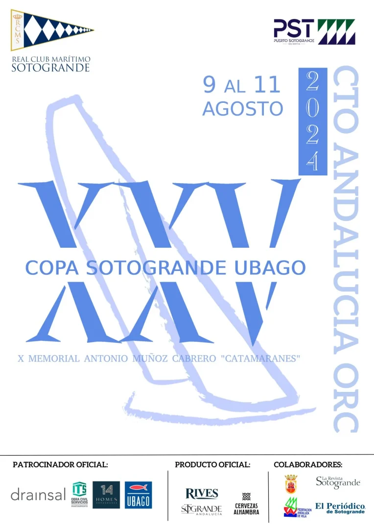 Cartel Xxv Copa Sotogrande Ubago 2024