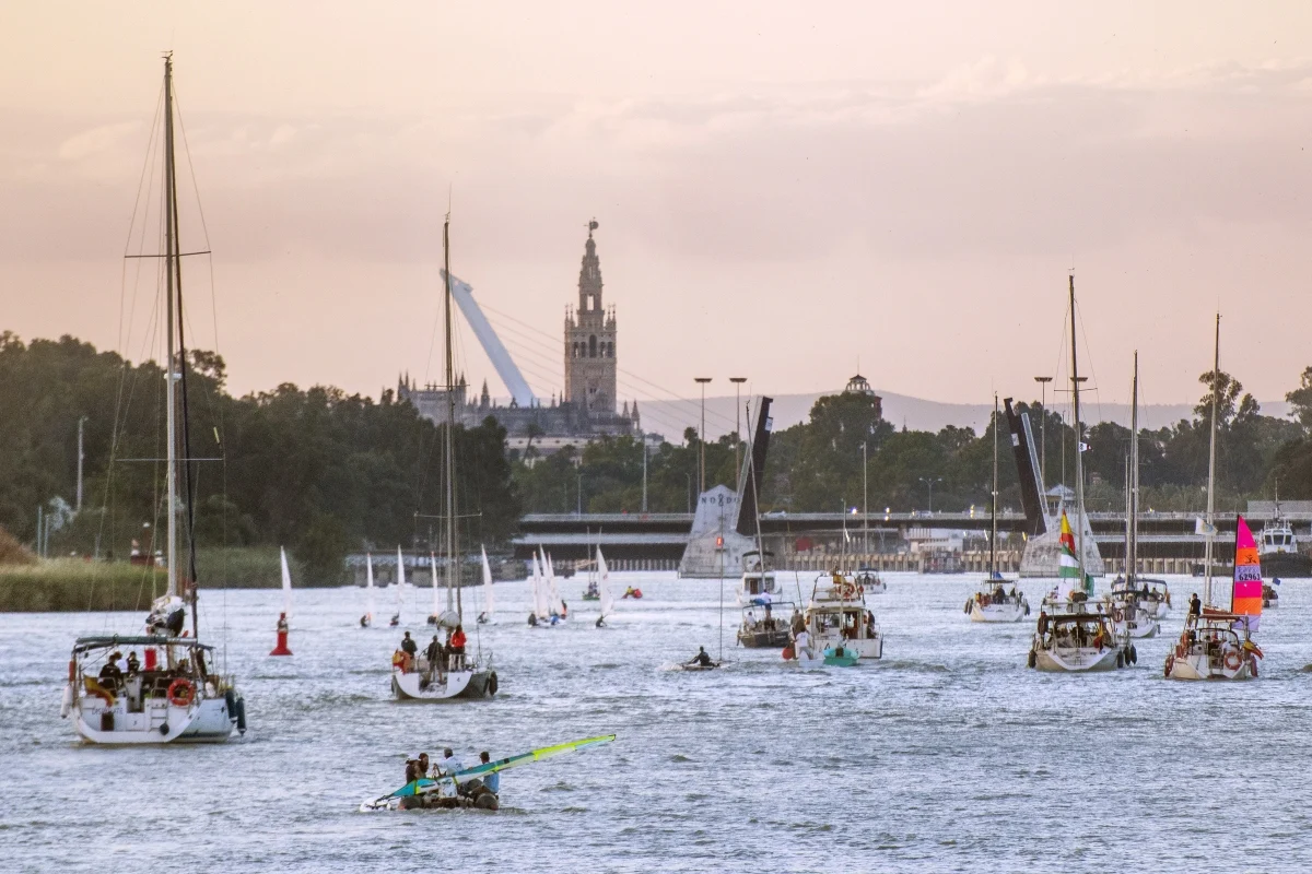 Llegada A Sevilla De La Flota En 2024